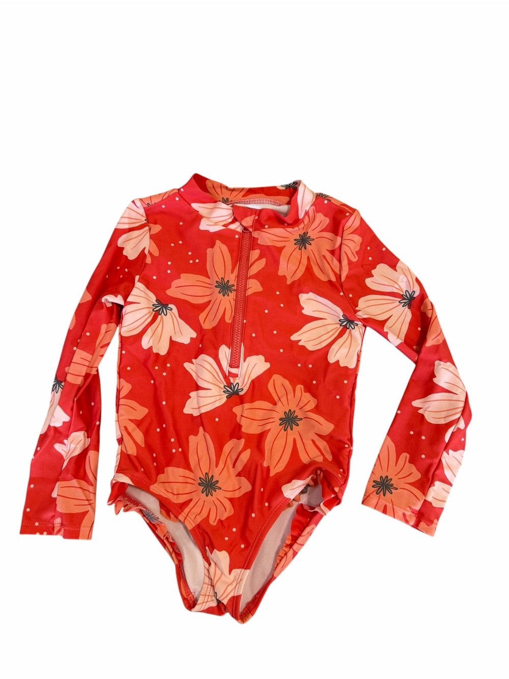 Simple Joys by Carter Long Sleeve Toddler Rash Guard Swimsuit Size 4T #260057